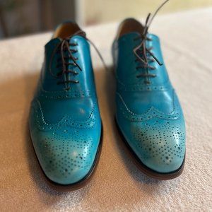 John Fluevog Amatrice, Men's Size 8, Sky Blue